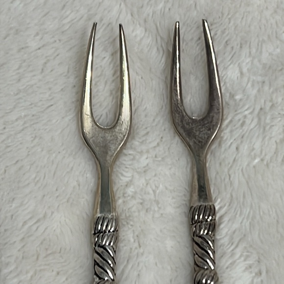 Silea Silver Oliver Forks *Set of 5* Vintage - Picture 3 of 8